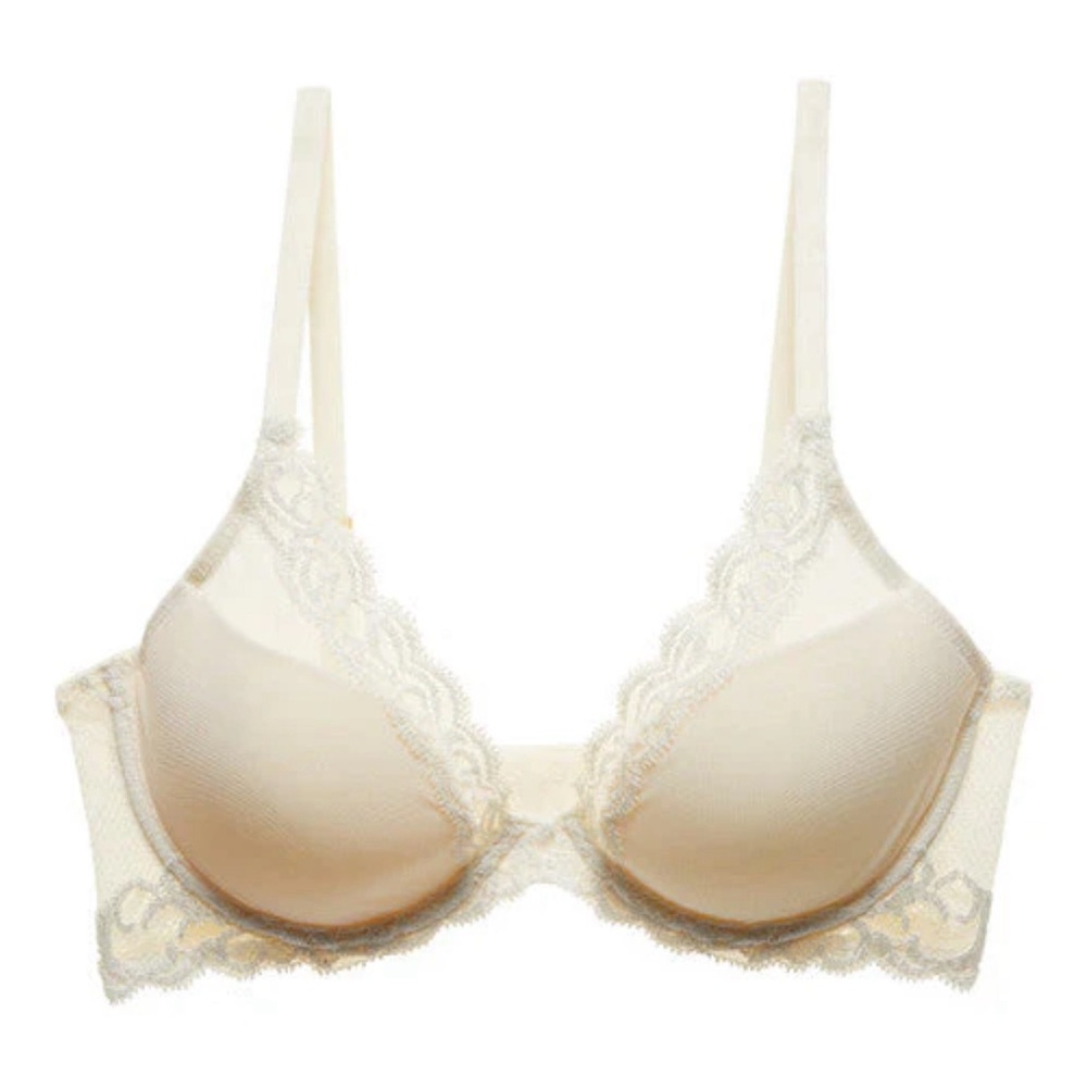 Natori Feathers Plunge T-Shirt Bra 32C
